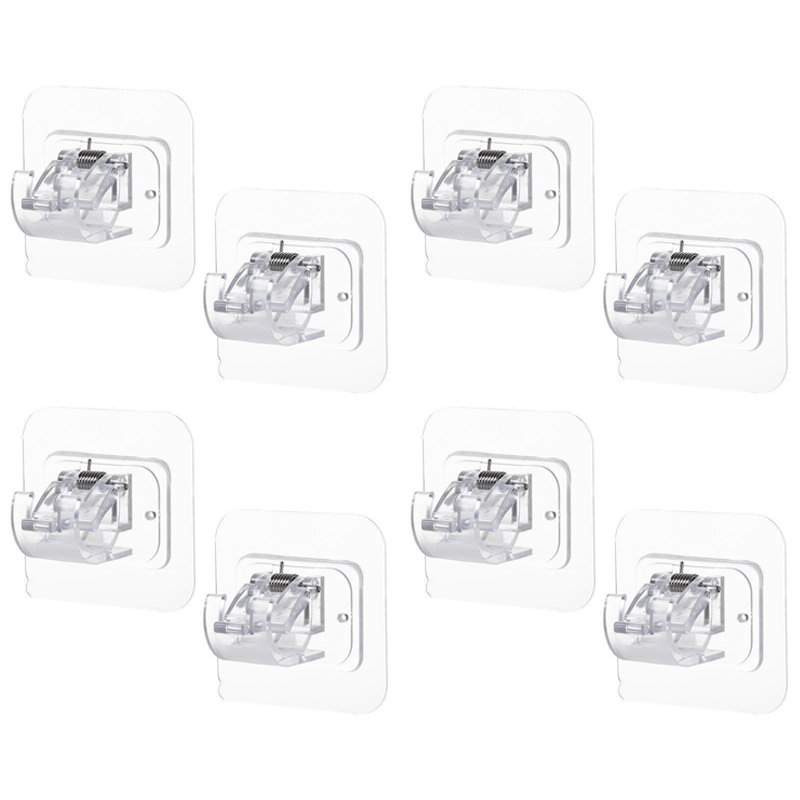 i12B 무타공 부착식 커튼봉 압축봉 브라켓, 16개 10,460원