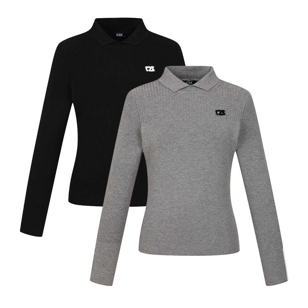 커터앤벅 여성 소프트플렉스 풀오버 카라 긴팔니트 CBFSW54802 73,580원