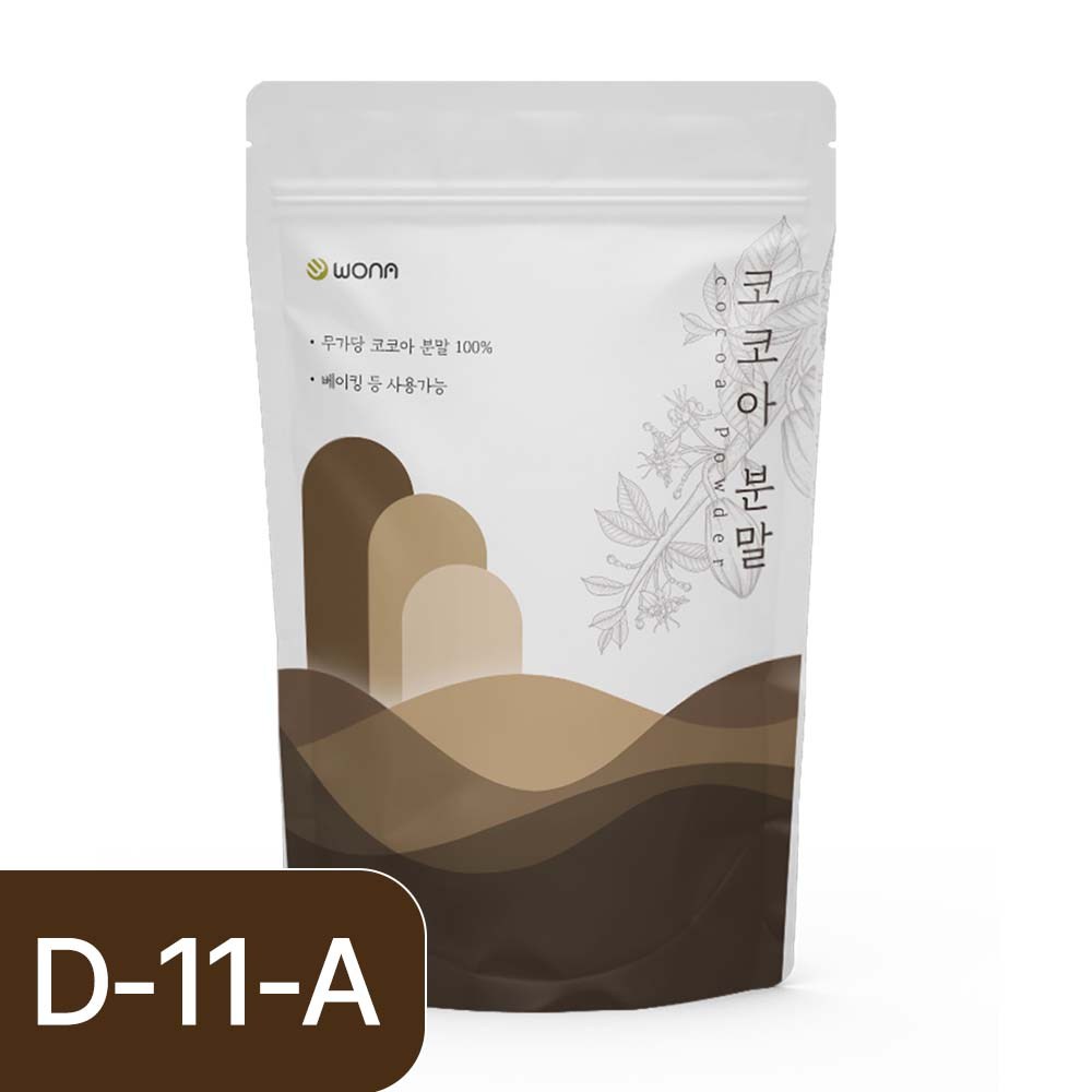 코코아파우더 D-11-A(무가당/100%아프리카빈/네덜란드), 1개, 1kg 29,000원
