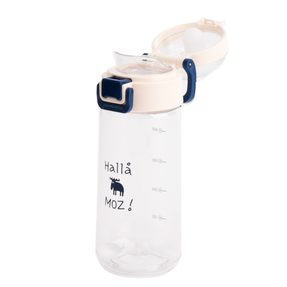 MOZ 스웨덴 원터치 올트라이탄 클린 키즈 보틀 물병, 아쿠아블루, 1개, 490ml 19,900원