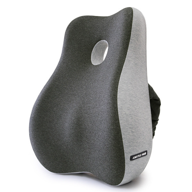 디모어 고급형 바른자세 의자 등받이 쿠션, 다크그레이 23,900원