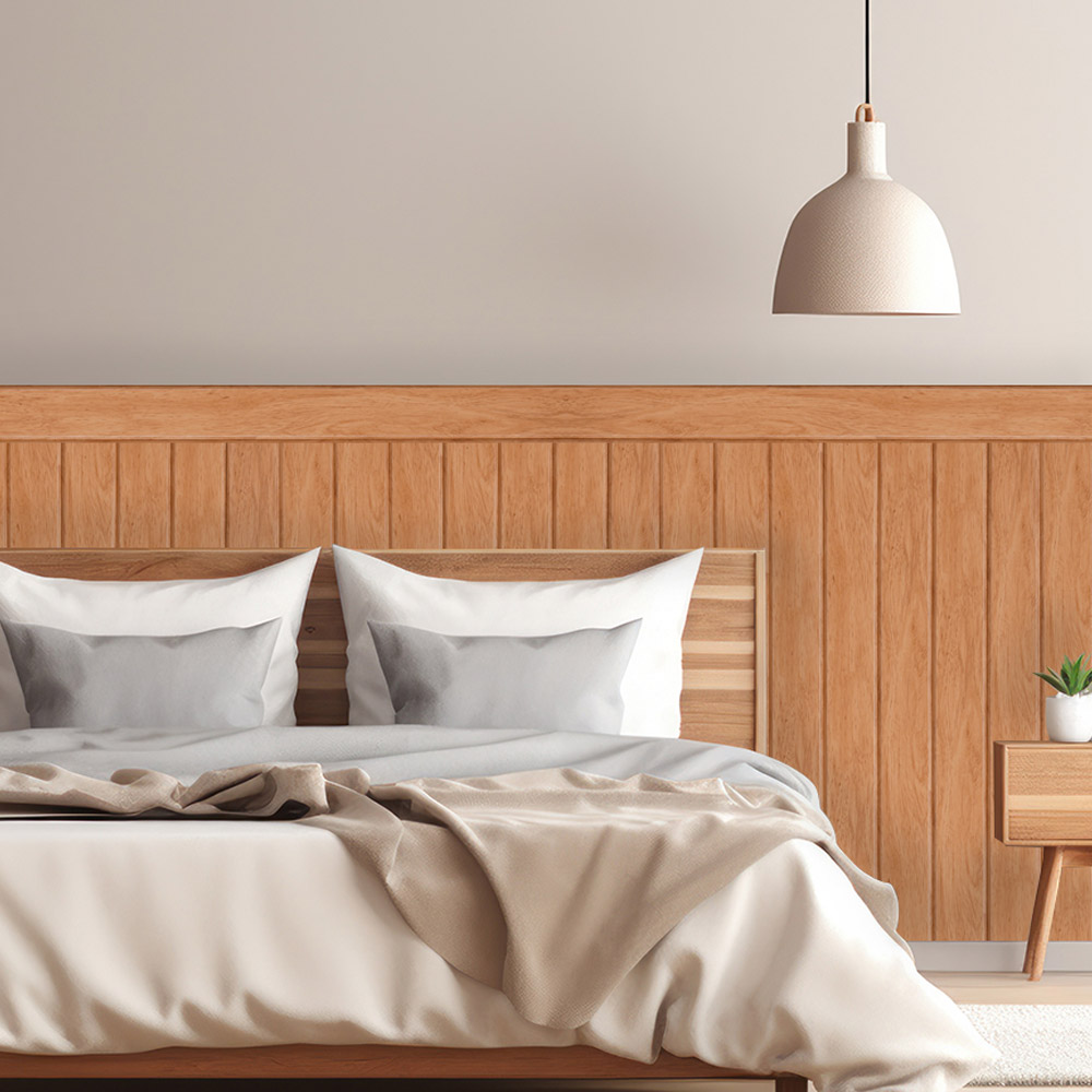 데코리아 습기에 강한 접착식 PS 루바 템바보드 40cm*100cm, 1개, 네추럴오크 TRA-423 19,800원