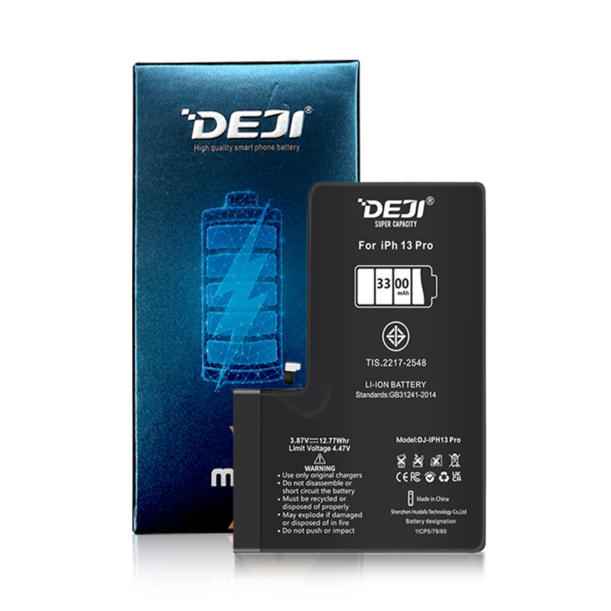 DEJI 아이폰13프로 배터리 (iPhone13 pro Battery) 대용량 (수리키트 포함) 뎃지 아이폰배터리 - DEJI한국총판 41,500원