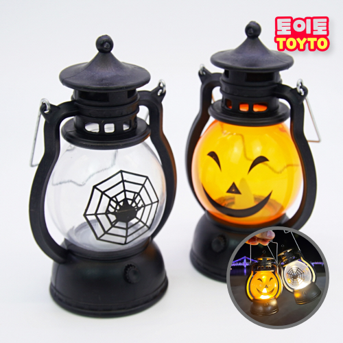할로윈 LED 미니 랜턴 파티용품 조명 전등 불빛 램프 소품 장식, 01_유령 오렌지 5,800원