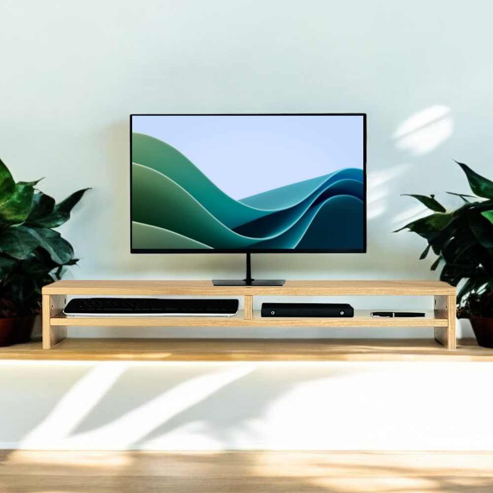 스튜디오칼츠 2단 모니터 받침대 듀얼 KA-02, 아카시아 56,930원