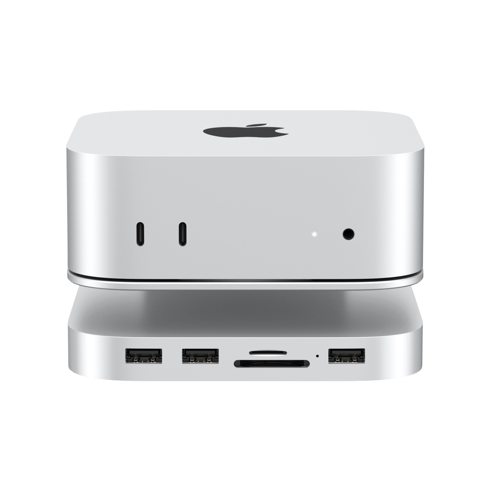 위즈플랫 2024 M4/M4 Pro Mac mini 알루미늄 멀티도킹스테이션 M470 Pro, 1개 129,000원