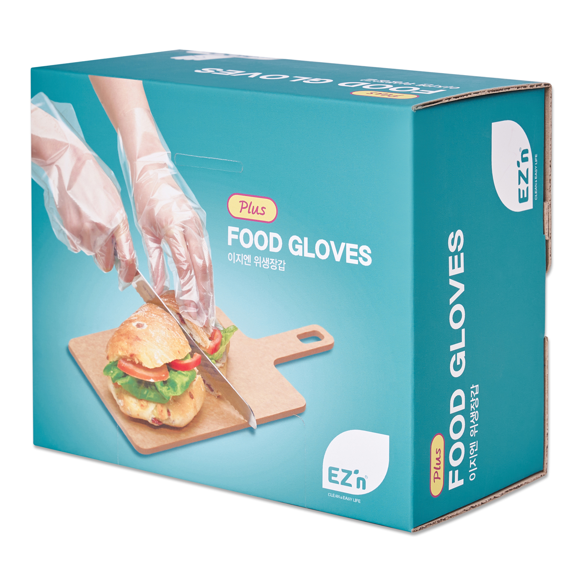 EZn이지엔 위생장갑 플러스, 500개입, 1개 9,890원