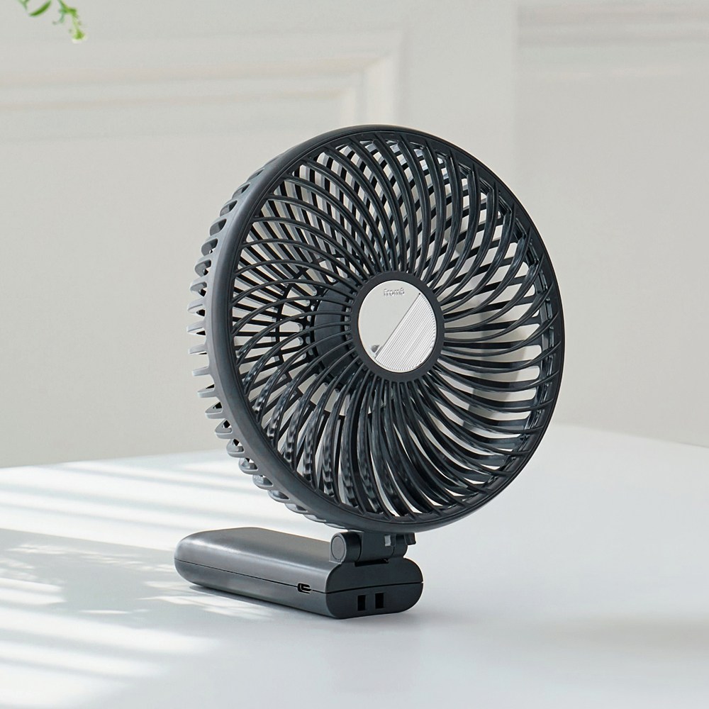 프롬비 윈드스핀 빅팬 휴대용 폴더블 선풍기 FB150, 쿨그레이(단품), FB150 49,800원