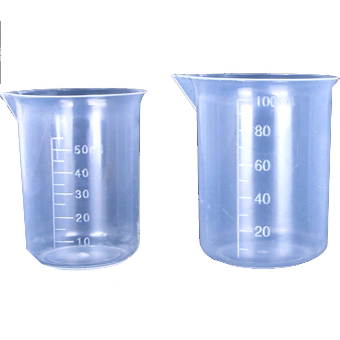 계량컵 반투명 비컵/실험컵/소분컵/비커/플라스틱비커/계량/50ml계량컵/100ml계량컵 눈금 3,100원