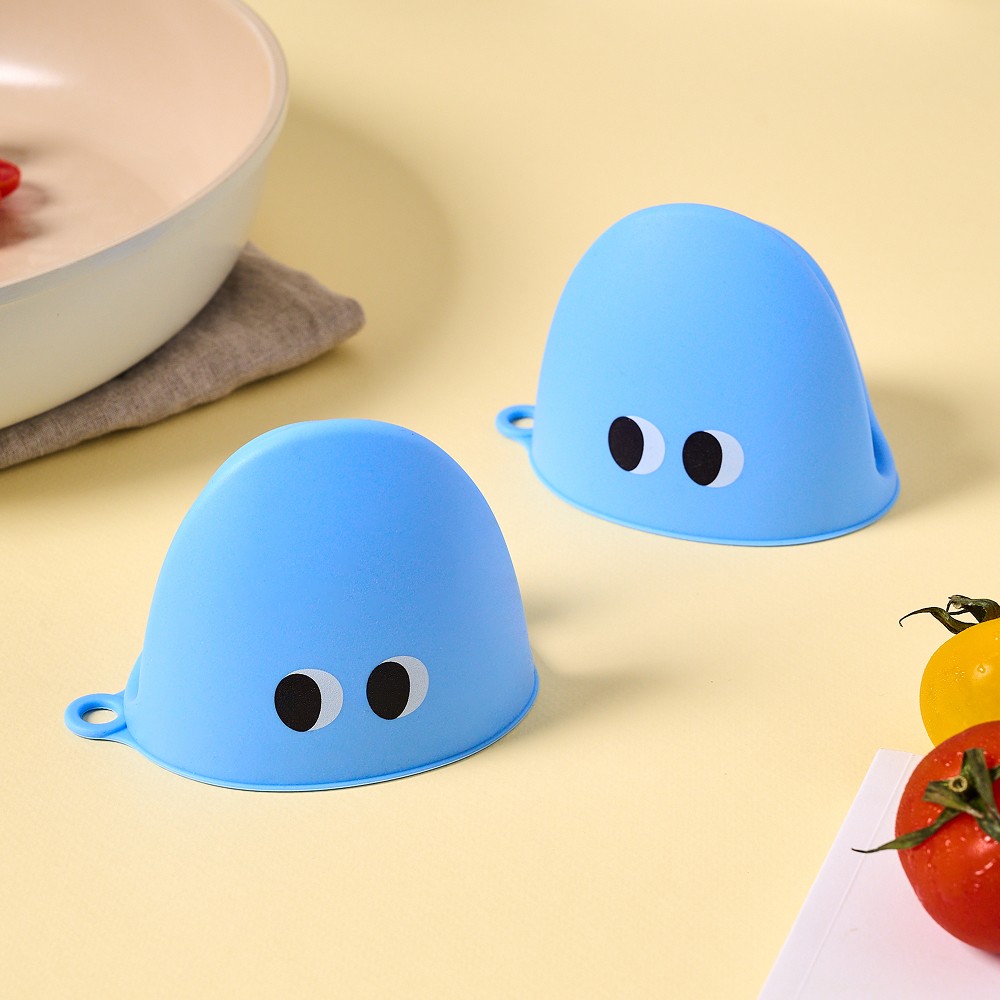 [MODERN HOUSE 중계점] 콩알이 실리콘 장갑 2P세트 블루  CK2025024 7,900원