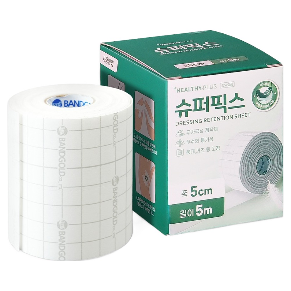 밴드골드 헬씨플러스 슈퍼픽스 드레싱밴드, 1개, 1개입 3,850원