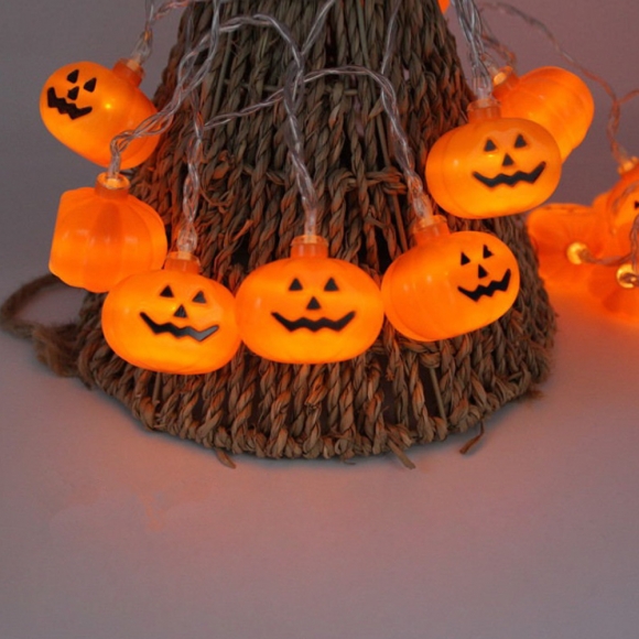 30구 LED 할로윈 호박 가랜드 전구(4.5M), 상세페이지 참조, 1개 15,890원