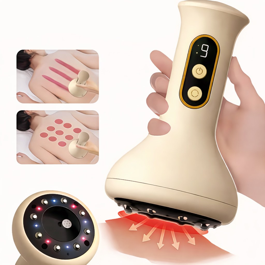 프리라이프 괄사 마사지기 부항기 전동 경락 안마기 진공 온열 9단계 15,800원