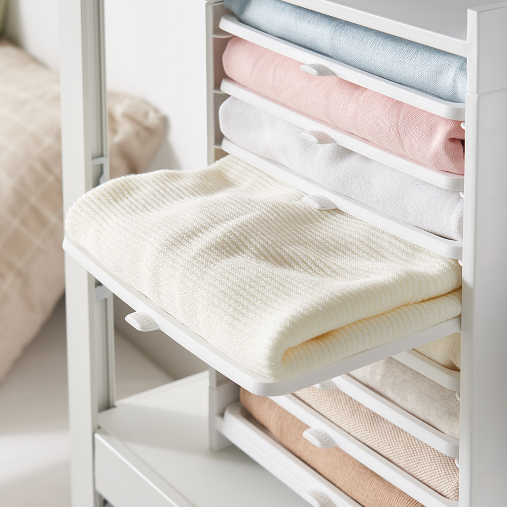 옷 수납 정리 트레이 드레스룸 정리함 소, 1개, 옷정리함 대 44,000원