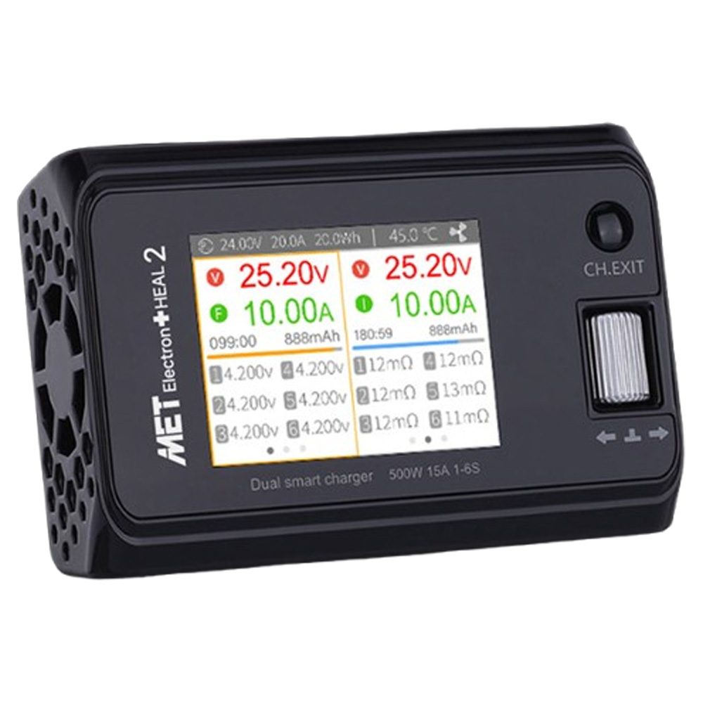 MET 일렉트론 힐 2 배터리 복구 충전기 셀 밸런싱 만능 배터리충전기, 1개 255,000원