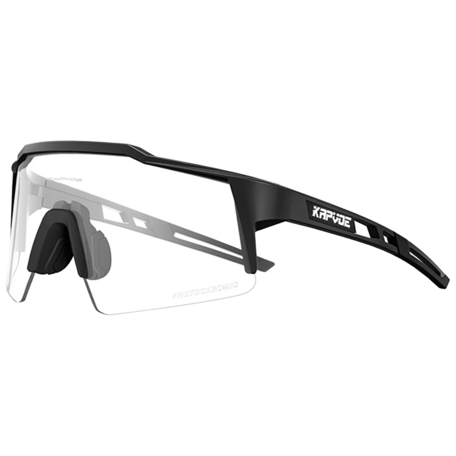 KAPVOE 카프보에 스마트 변색 자전거 고글 스포츠 선글라스 야간겸용 도수클립 포함 K9023-PH, 1개 54,900원