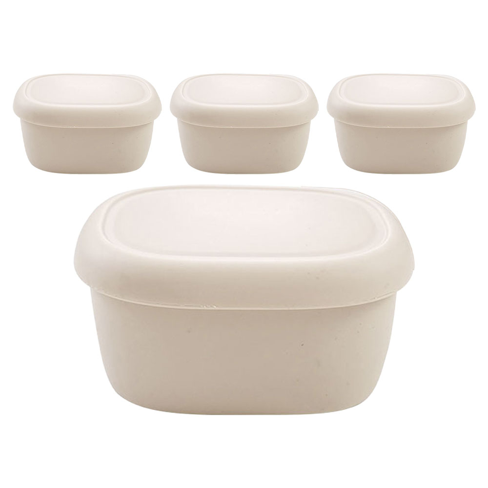 실리팟 국내생산 실리콘 밀폐용기 소 103 x 80 x 50 mm, 4개, 단품 25,400원