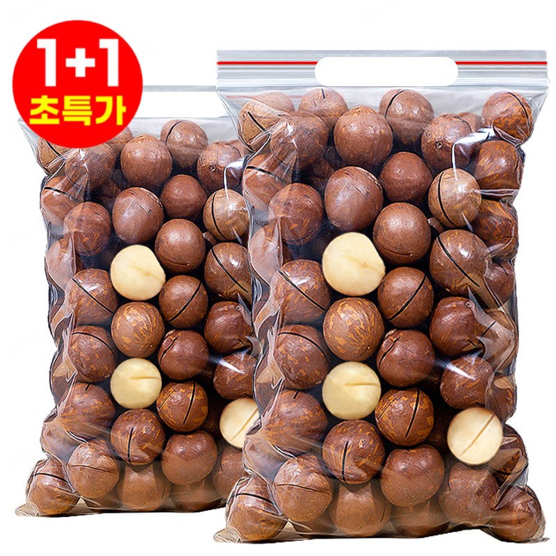 2025년 신상 견과류의 제왕 1kg+1kg 저온 베이킹 다미아 밀크향 대용량 다미아 15,500원