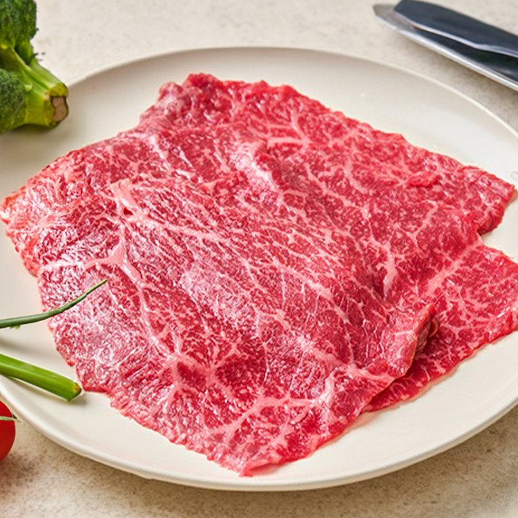 [미쓰하누]1++No.9등급 한우 설깃구이200g 구이용 육전용, 1개, 200g 18,800원