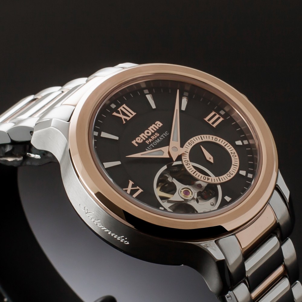 renoma 레노마 오픈하트 오토매틱 여성 메탈시계 RE300L 120,000원