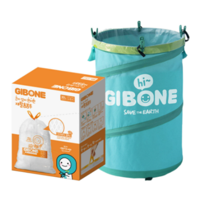 기본에 끈이 있어 편리한 재활용봉투 60p + 팝업 멀티 바스켓 세트 69,130원