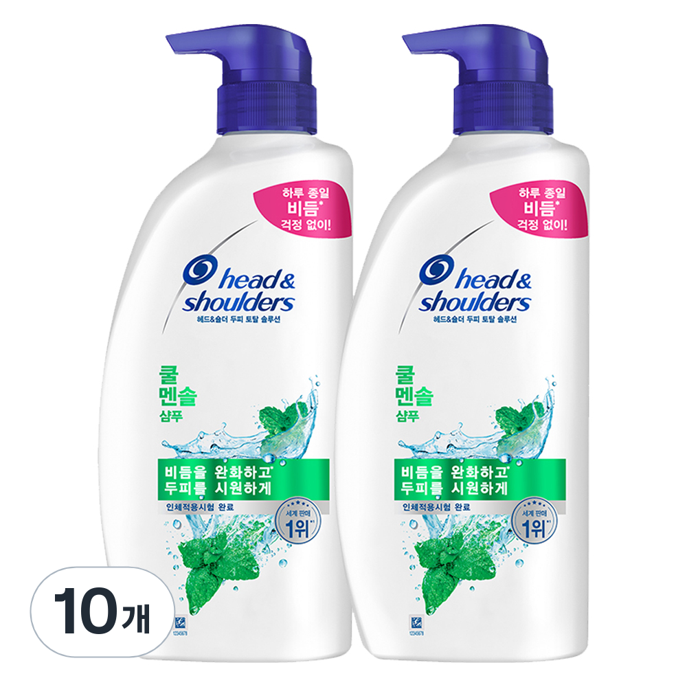 헤드앤숄더 쿨 멘솔 샴푸 85,500원