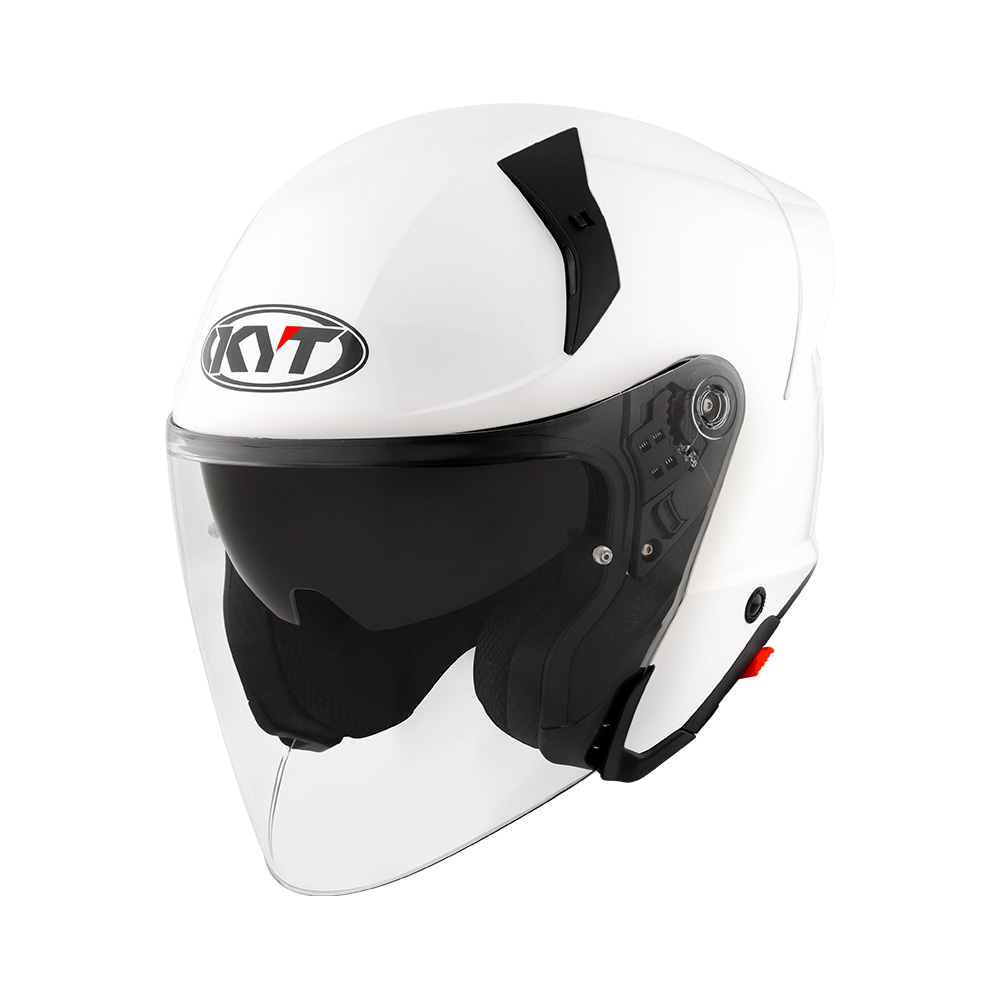 KYT TTR-JET 오픈페이스 가벼운 배달 헬멧 단색 그래픽 데칼 입문 오토바이 KC 인증 180,000원