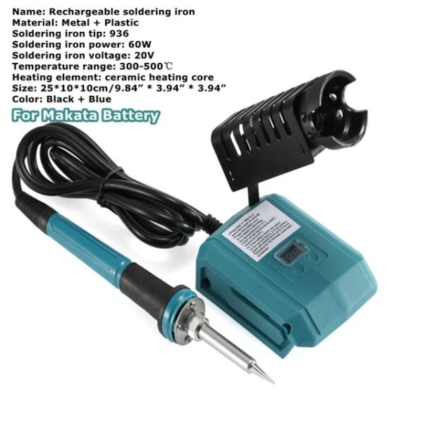 납땜 전기 인두기 무선 용접 936 팁 스테이션 마키타 디월트용 60W 31,600원