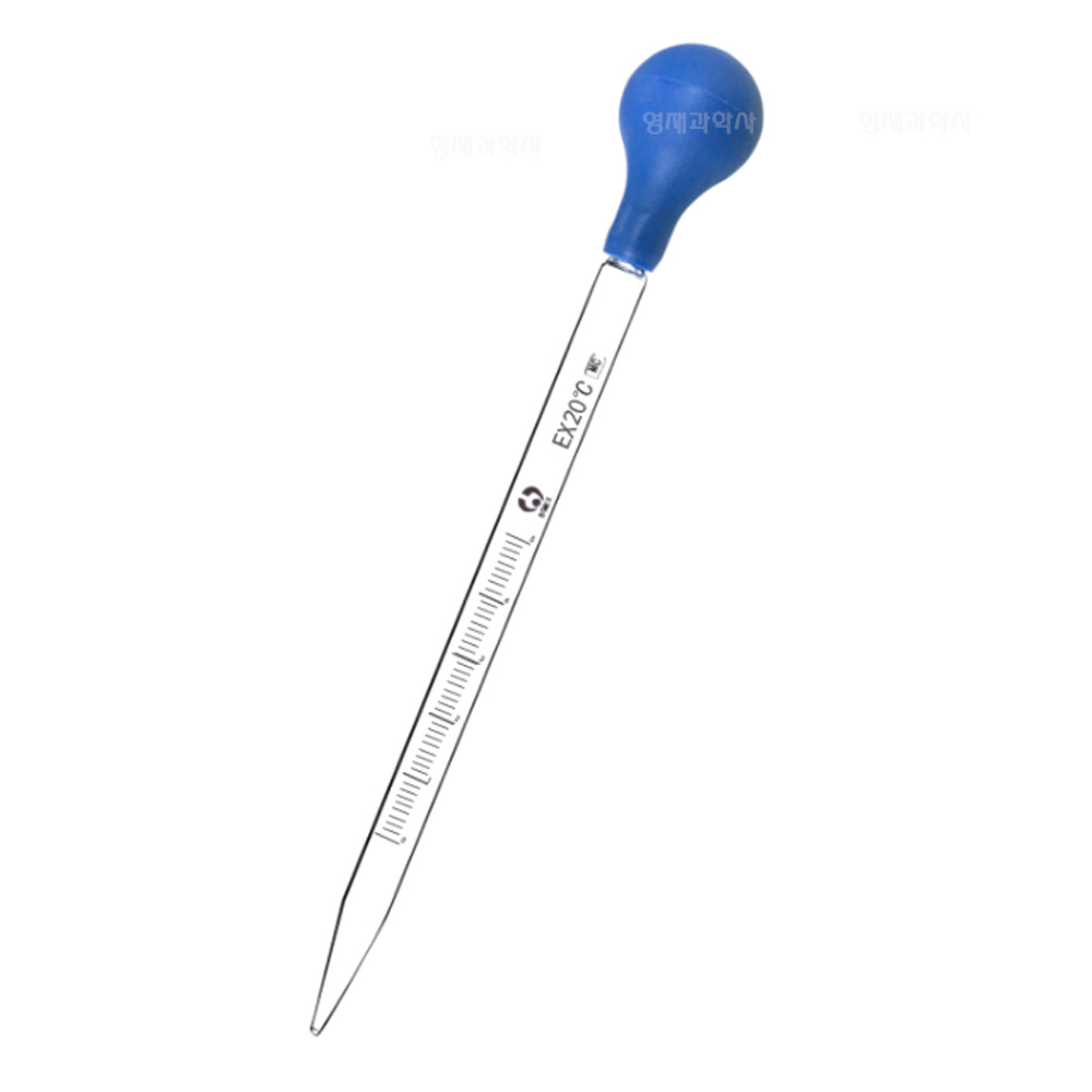 고급형 유리 파란 스포이드 1ml~10ml 1개 과학실험 어항청소, 1개 2,500원