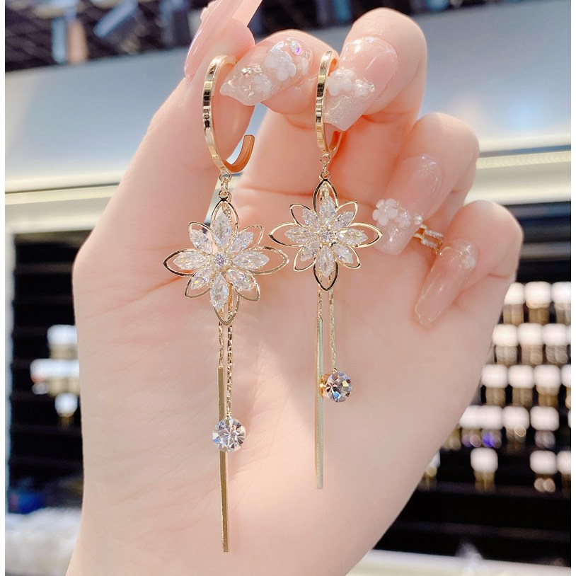 ANYOU14k 도금 드롭귀걸이 태슬드롭 롱귀걸이 XD05-102 16,680원