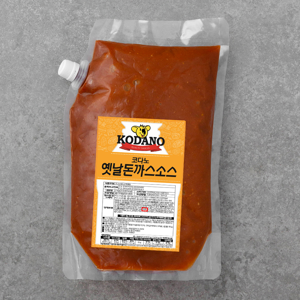 코다노옛날돈까스 소스 9,030원