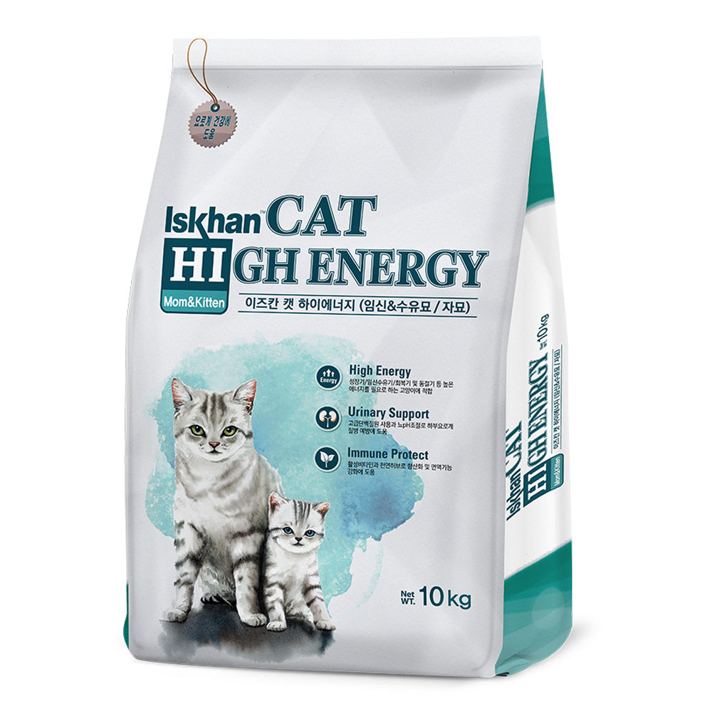 이즈칸 캣 하이에너지 기능성 사료, 마더앤베이비, 10kg, 1개 68,900원
