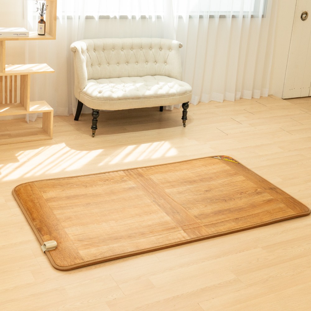 사계절구들장 전자파안심 거실 전기장판 대청마루 한일구들장 본사직영, 대청무늬 2인용 (140X183cm) 88,000원