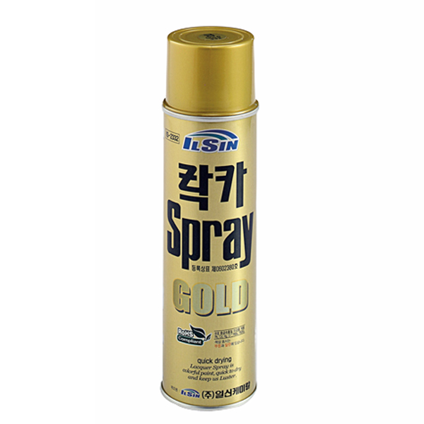 일신 락카 스프레이 금색 420ml bnc*4461oH 2,550원