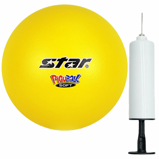 스타 피구공 소프트 4호 + 펌프, 옐로우, 1개 25,400원