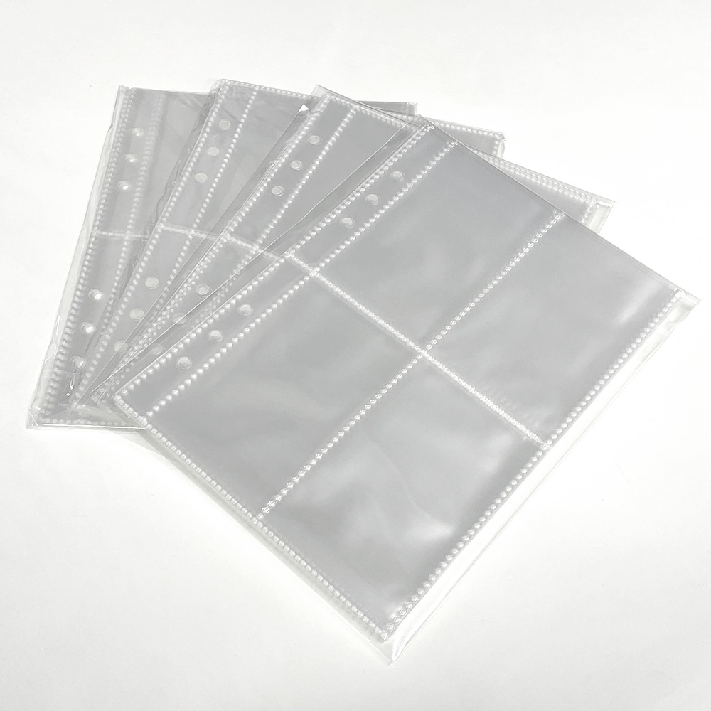 푸꾸푸꾸 6공 A5 포카바인더 양면 속지 4칸 40매, 양면4칸 (40매) 13,800원