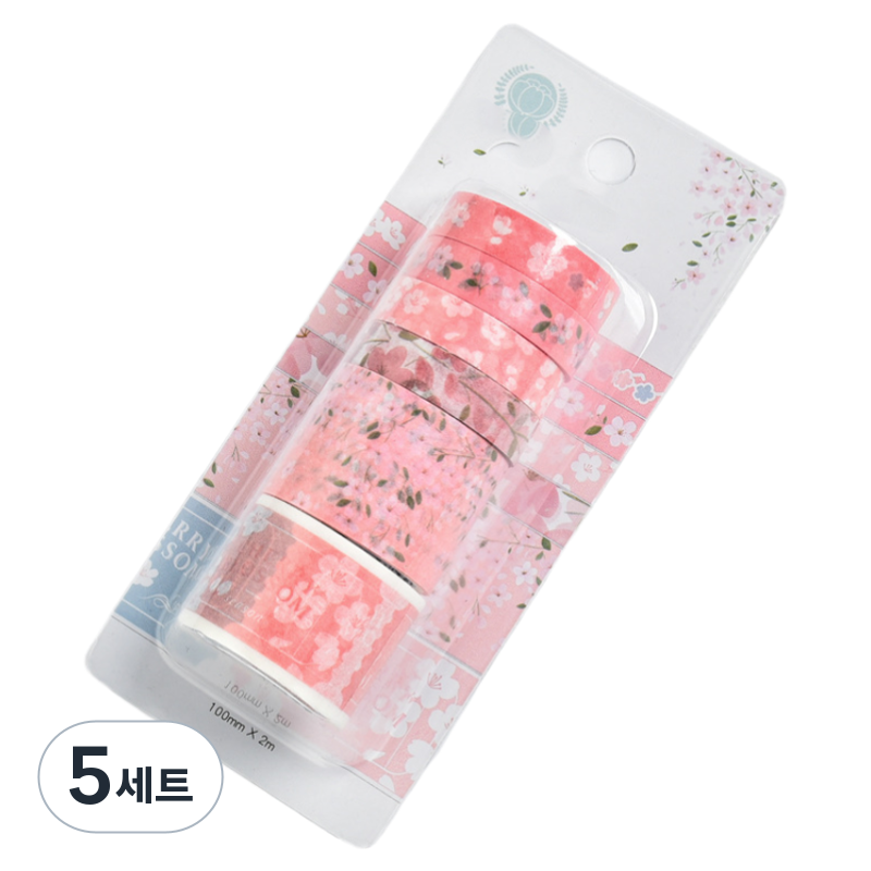베네블 DIY 데코 다꾸 꾸미기 마스킹테이프 6종 세트 49,500원
