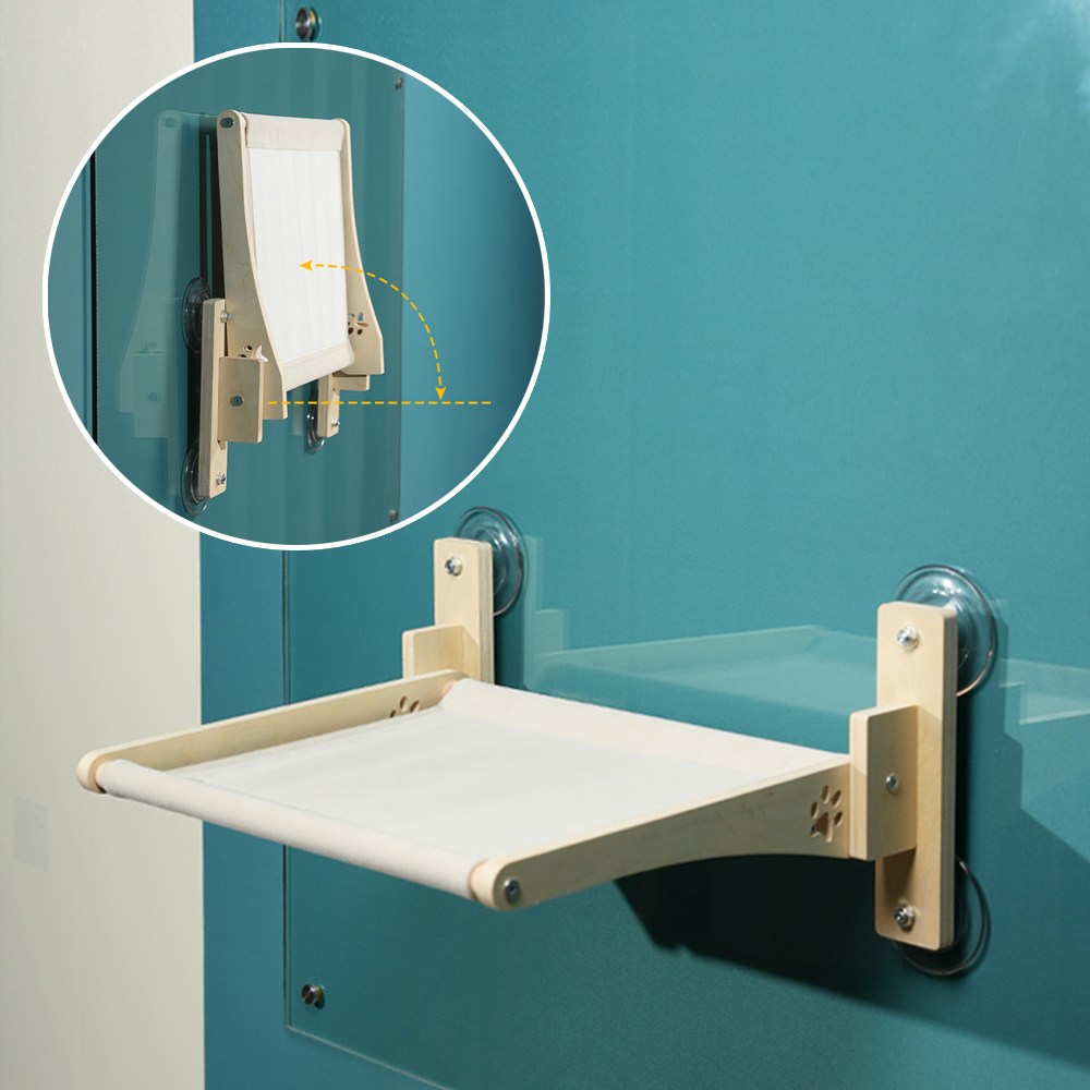 반려공간 튼튼한 접이식 초강력 흡착식 고양이 창문해먹 15,300원