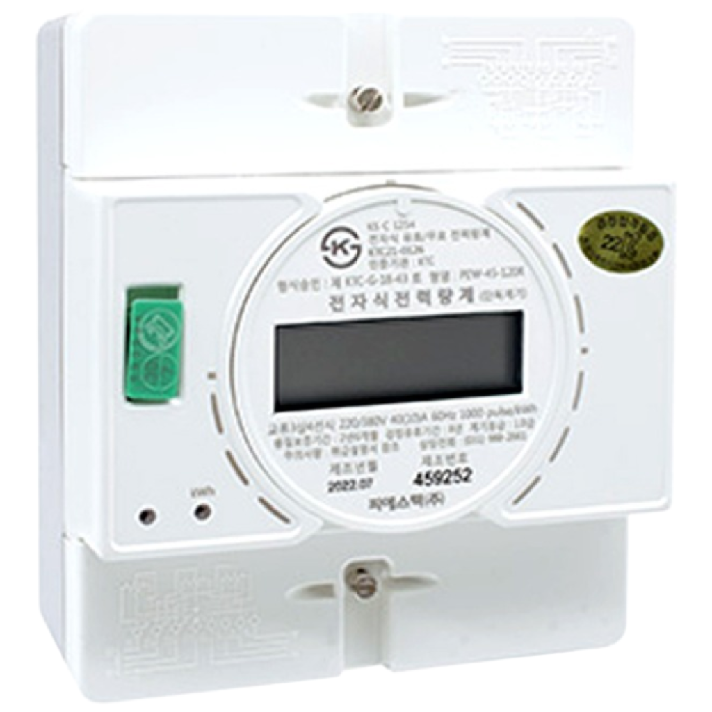 PSTEC 계량기 3상4선 120A 회전형, 1개 128,000원