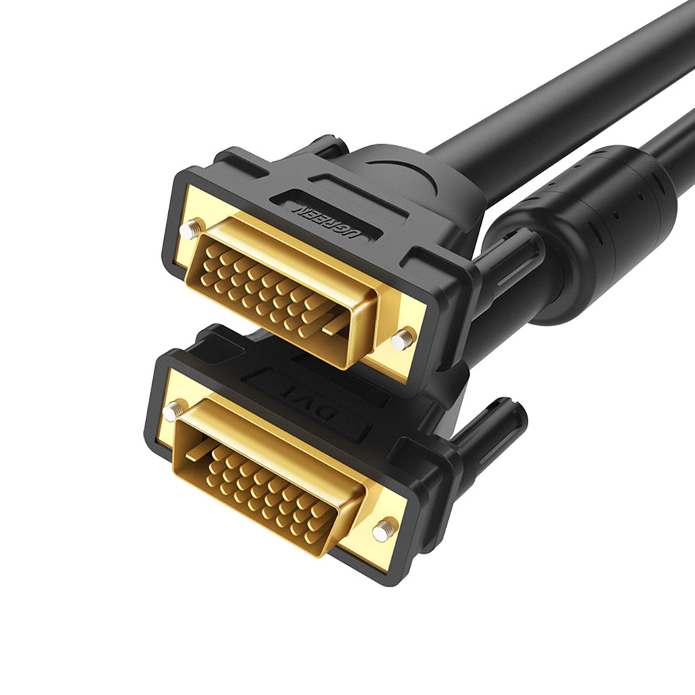 유그린 고급형 순동 DVI-D 듀얼 모니터 케이블, 1개, 2m 12,900원