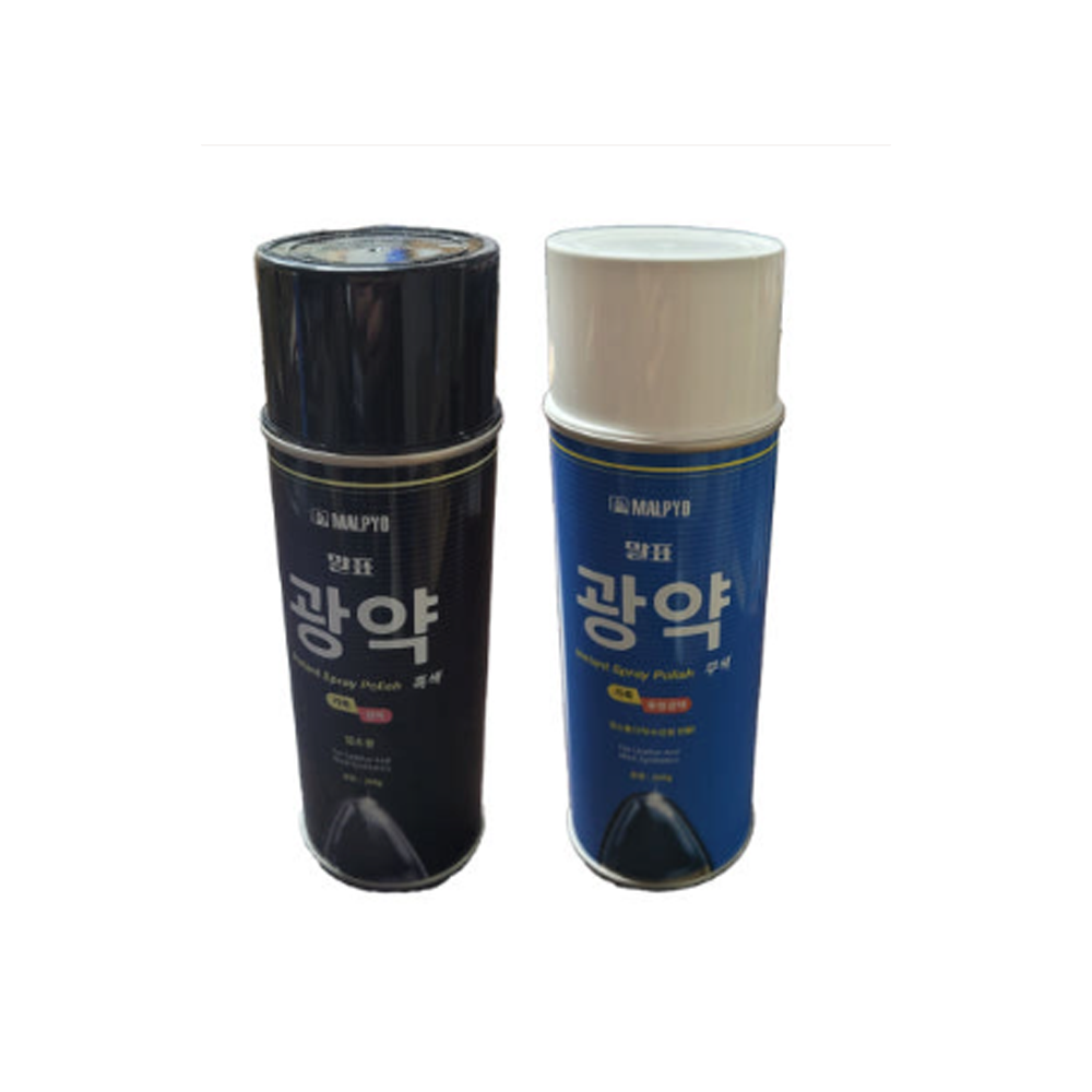 말표 광약 무색 흑색 업소용 가죽광택 구두코팅 스프레이 5,680원