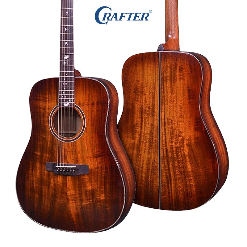 크래프터 MIND D-2500e ALK DL 아카시안코아 올솔리드 통기타 D바디 1,680,000원
