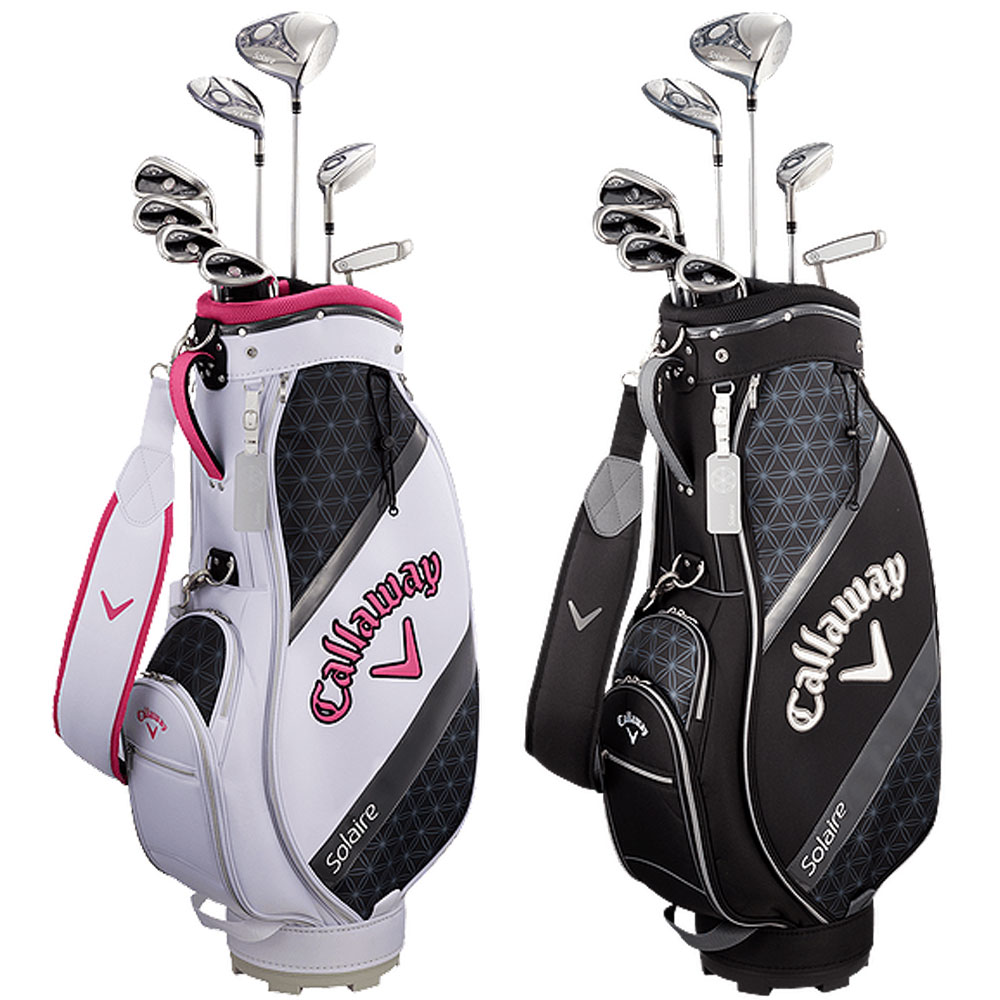 캘러웨이 NEW 솔레어 여성용 풀세트 8개+골프백포함 병행(2색상), 현재가 799,000원