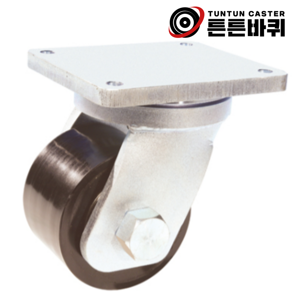 5000kg 초고중량 8인치 고정형 우레탄바퀴 산업용 캐스터 초고하중 577,500원