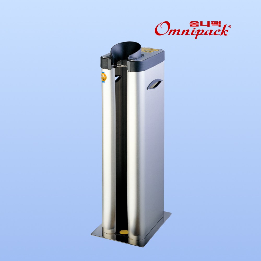 옴니팩 [본사출고] OP1-H 우산자동포장기 (1구) 서비스200장 *당일출고* 업소용우산꽂이 (긴우산용), 스텐(무광) 198,000원