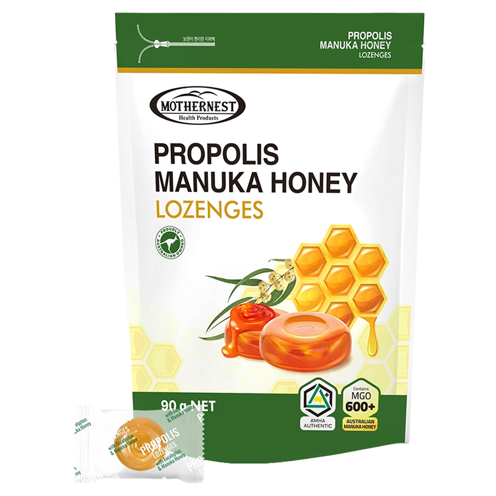 마더네스트 프로폴리스 마누카허니 로젠지스 캔디 MGO600+, 90g, 1개 6,900원