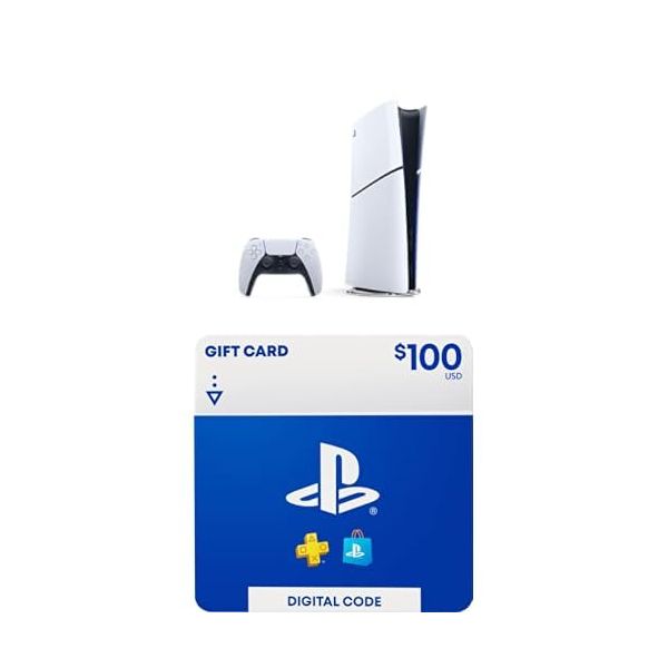 플레이스테이션®5 디지털 에디션슬림 번들 + 100달러 플레이스테이션 스토어 기프트 카드 코드 1,205,000원