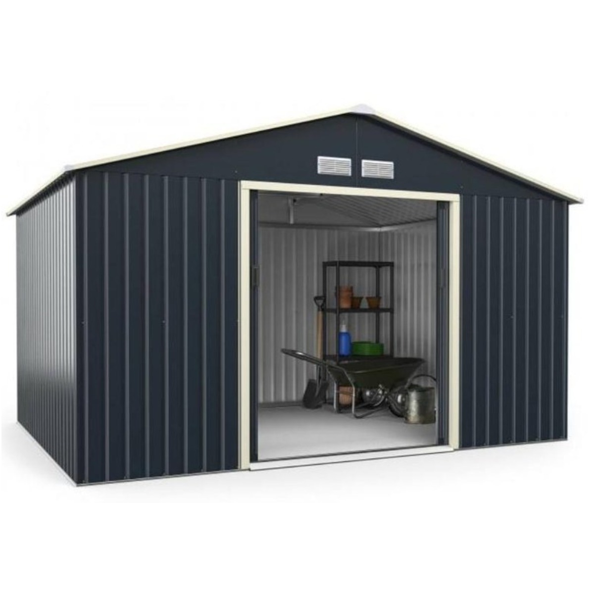 [리뉴얼] 이지하우스 6X8 농막 조립식 창고 공장 직접 공급 야외 도구 방 개인 정원 보관실 필드 창고 농촌 주거 630,000원