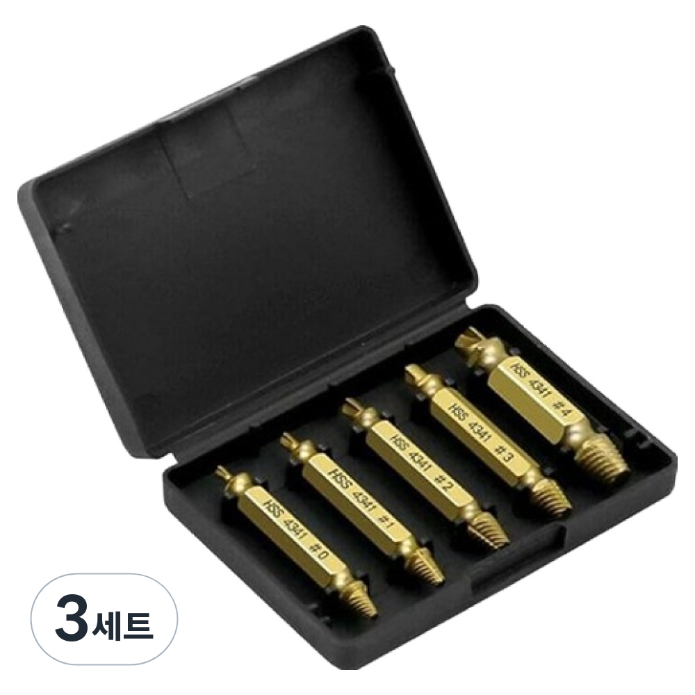 OON 고강도 티타늄 볼트 리무버 5종 세트 51mm 14,880원