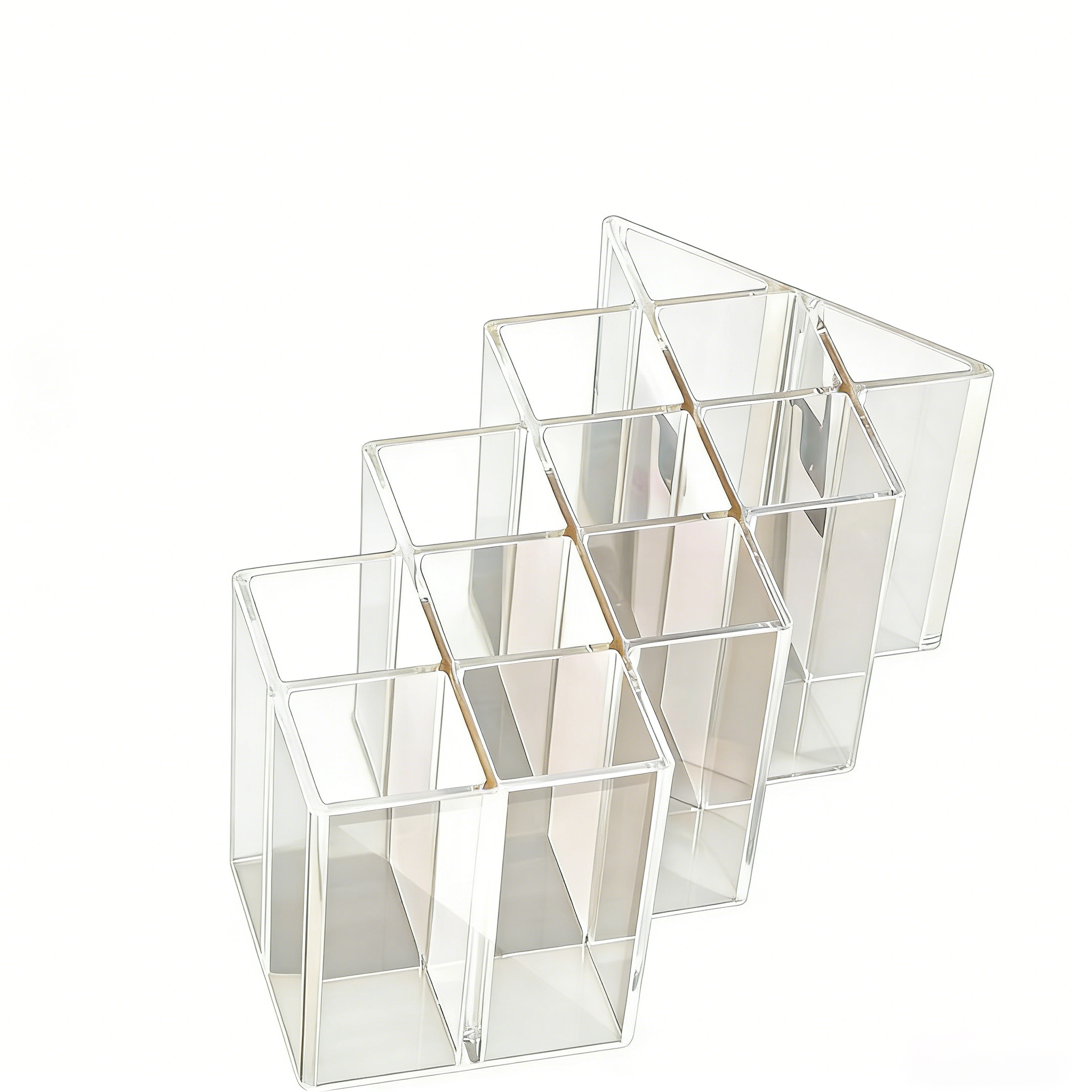 연고정리대 연고 정리대 아크릴 투명 16칸 립스틱 립밤 수납함, 화장품 정리함, 립 제품 샘플 소형 연고 정리, 고데기 정리대 연고 정리 연장 정리대 공구 정리대, 1개, 흰색 8,800원